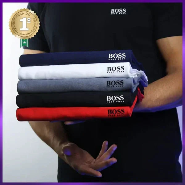 Pack 3 Camisetas BOSS + Perfume Sauvage - Envío Gratis a Toda Argentina